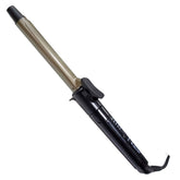 Hector Professional Rotating Hair Curler with 19MM Barrel, Rod, Titanium Coated Plates, Cool Touch Tip, Fast Heating, for Women, Long and Short Hair Curling, Styling, Black & Graceful Green